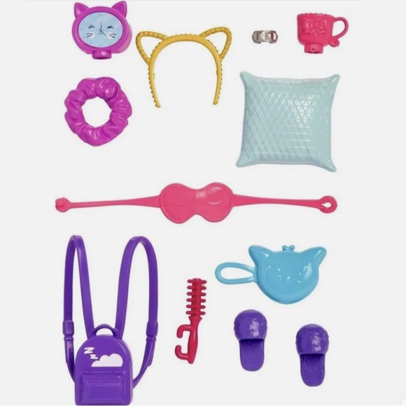 Barbie Other - NWT Mattel -Barbie Doll Fashion Storytelling Pack SLEEP